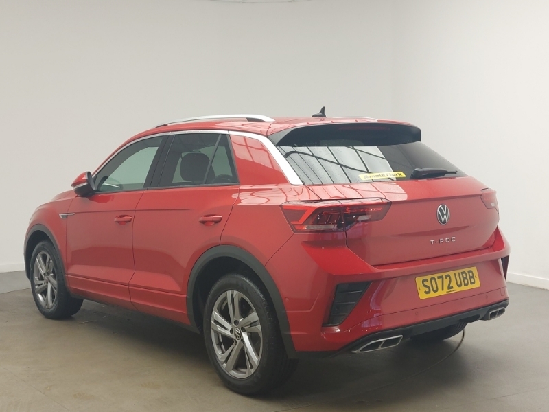 Volkswagen T-Roc 1.5 Tsi R-line SO72UBB Red #2