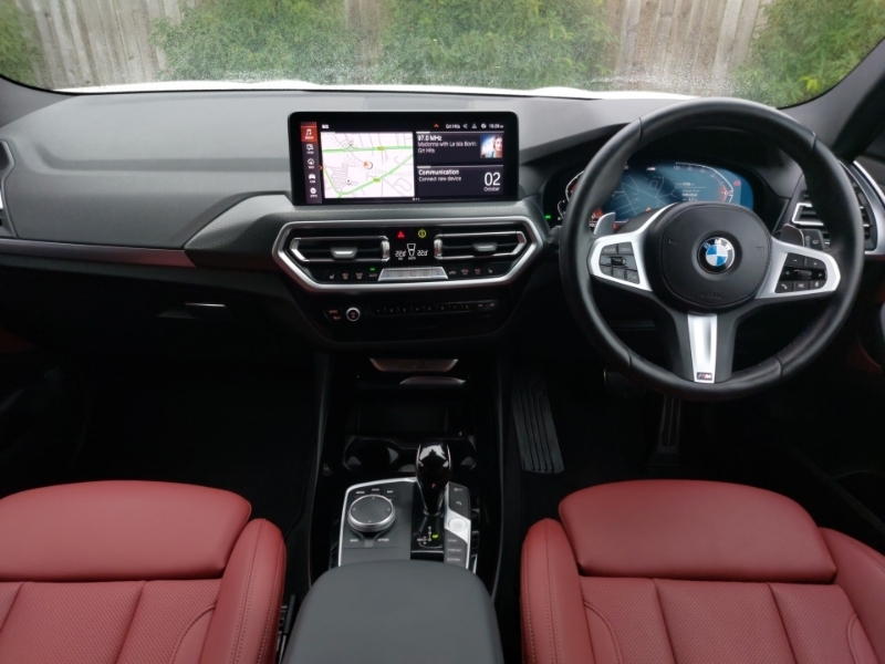BMW X3 Xdrive20i Mht M Sport Step White #4