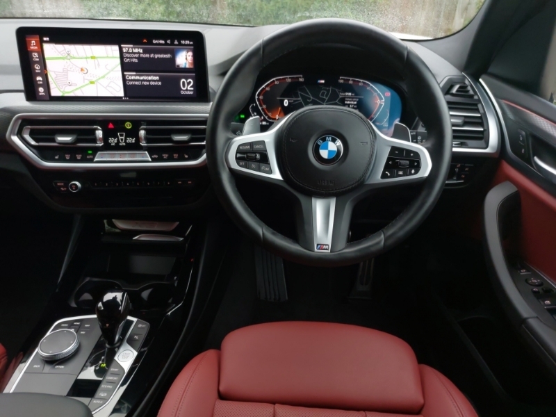 BMW X3 Xdrive20i Mht M Sport Step White #5