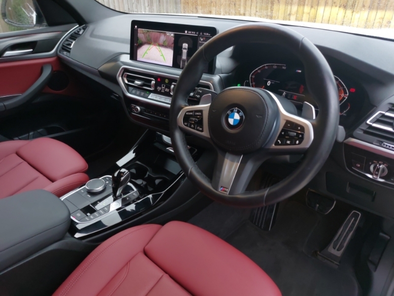 BMW X3 Xdrive20i Mht M Sport Step White #6