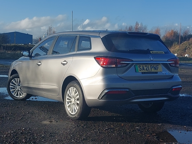 MG MG5 115Kw Excite Ev 53Kwh Silver #2