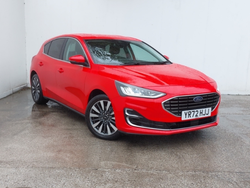 Ford Focus 1.0 Ecoboost Hybrid Mhev 155 Titanium Vignale Red