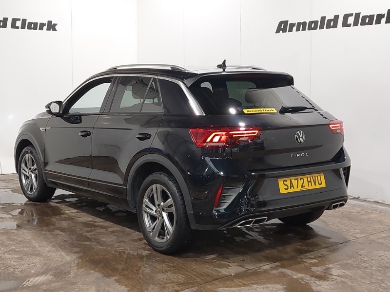 Volkswagen T-Roc 1.5 Tsi R-line SA72HVU Black #2