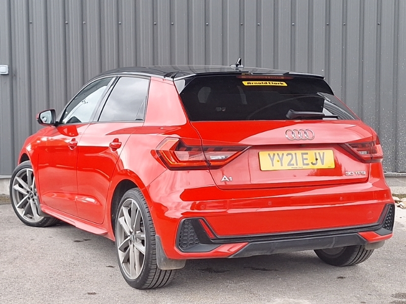 Audi A1 30 Tfsi 110 Vorsprung YY21EJV Red #2