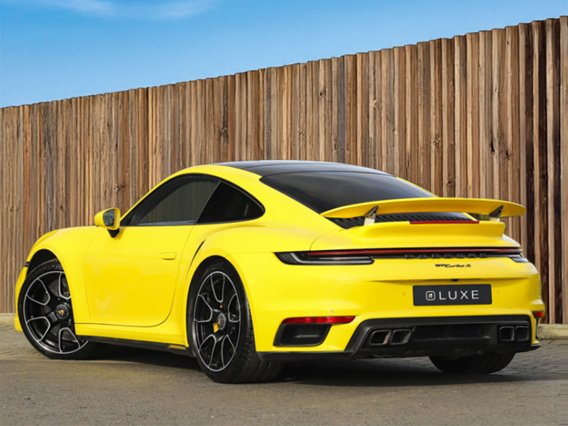Porsche 911 S Pdk D6FTR Yellow #2