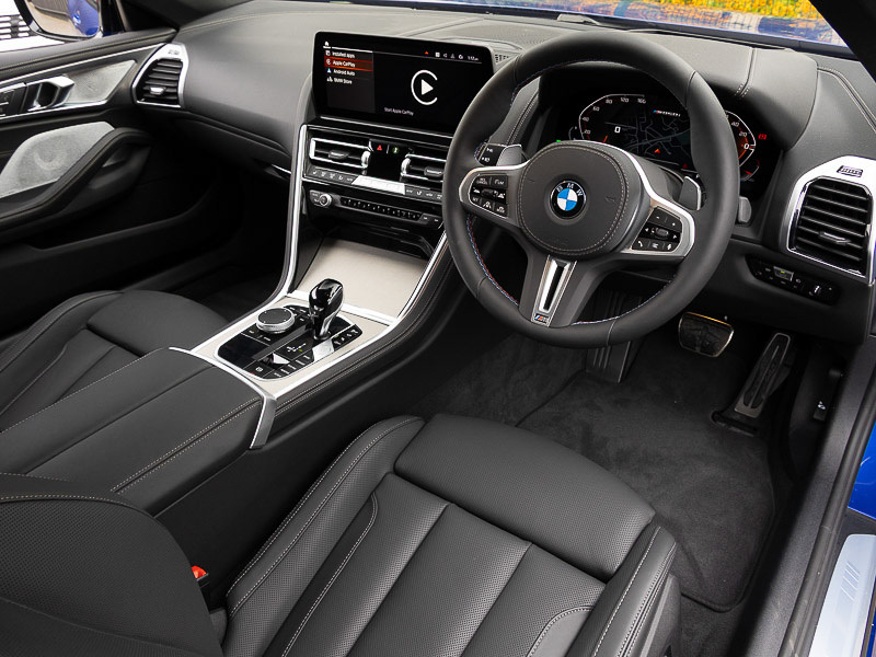 BMW 8 Series M850i Xdrive ST75FHX Blue #3