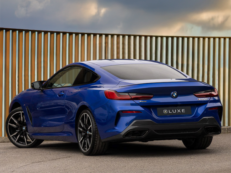 BMW 8 Series M850i Xdrive ST75FHX Blue #2