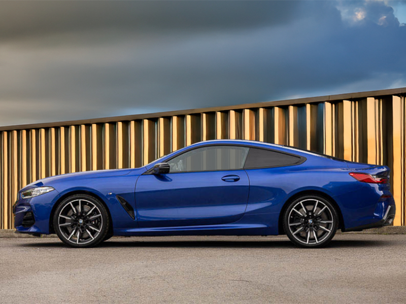 BMW 8 Series M850i Xdrive ST75FHX Blue #4
