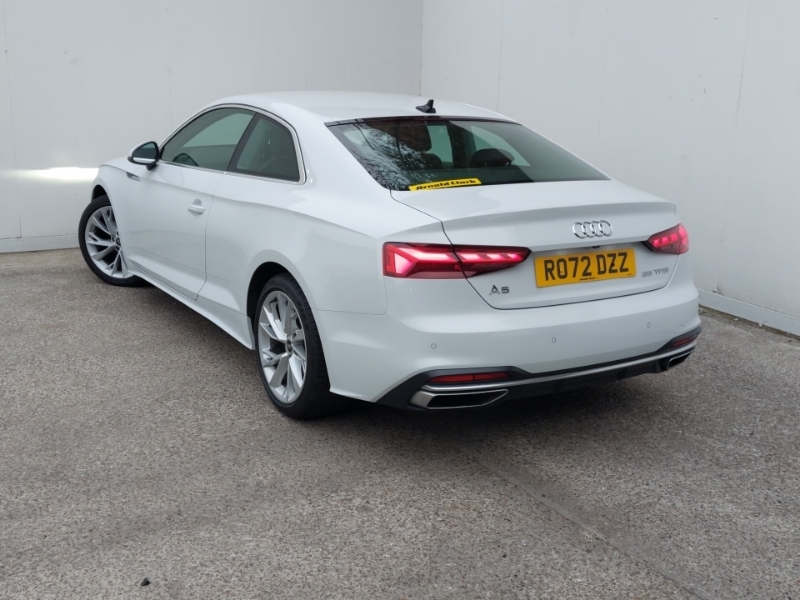 Audi A5 35 Tfsi Sport S Tronic RO72DZZ White #2