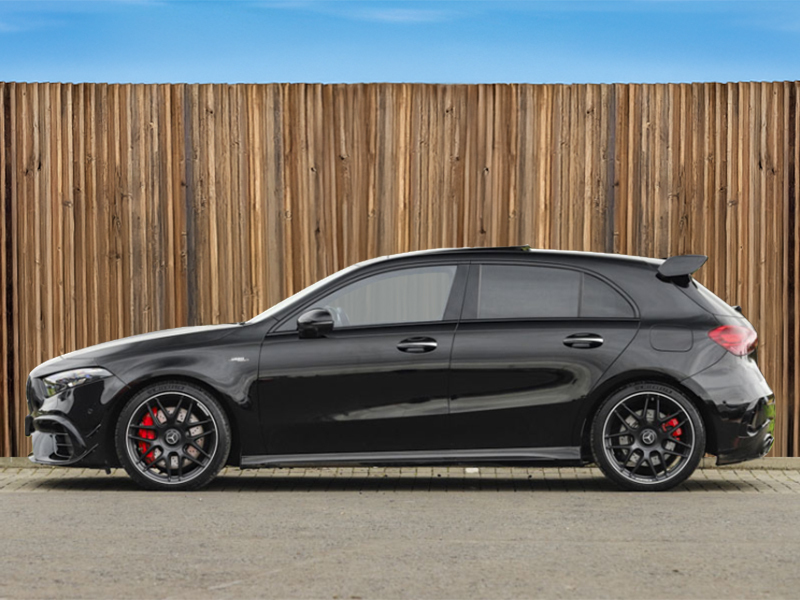 Mercedes-Benz A Class A45 S 4Matic Plus Black #4
