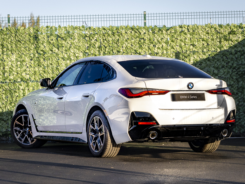 BMW 4 Series 420I M Sport Step White #2