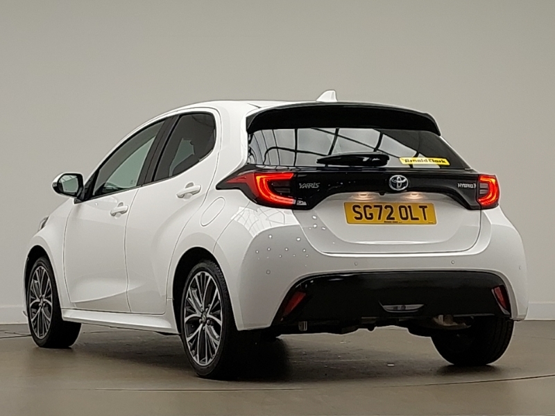 Toyota Yaris 1.5 Hybrid Excel Cvt SG72OLT White #2