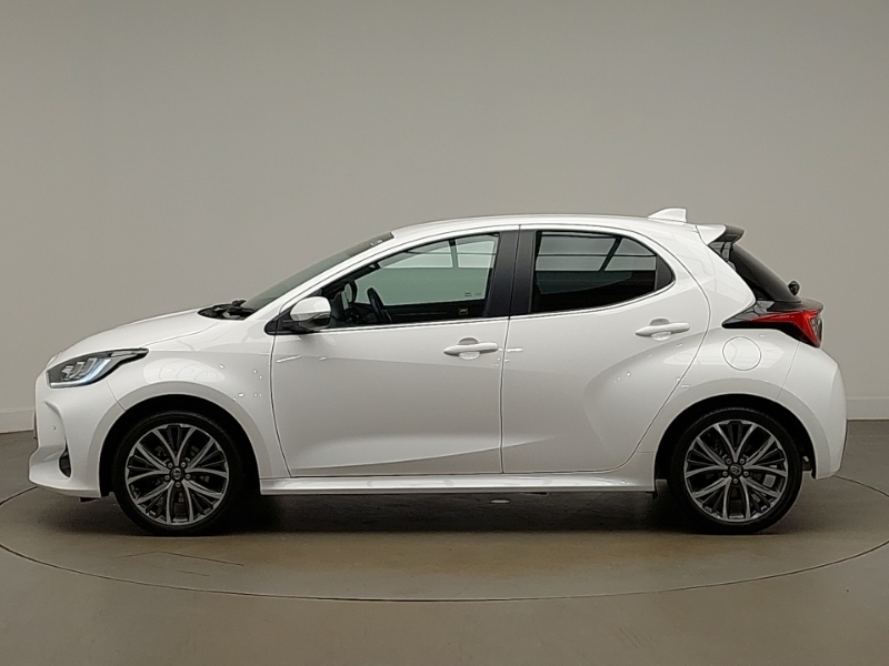 Toyota Yaris 1.5 Hybrid Excel Cvt SG72OLT White #4