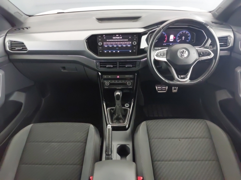 Volkswagen T-Cross 1.0 Tsi 115 R-line Dsg White #3