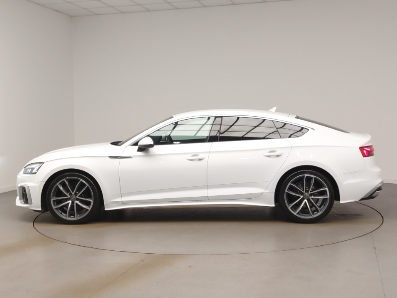 Audi A5 35 Tdi S Line S Tronic YF20BNB White #4