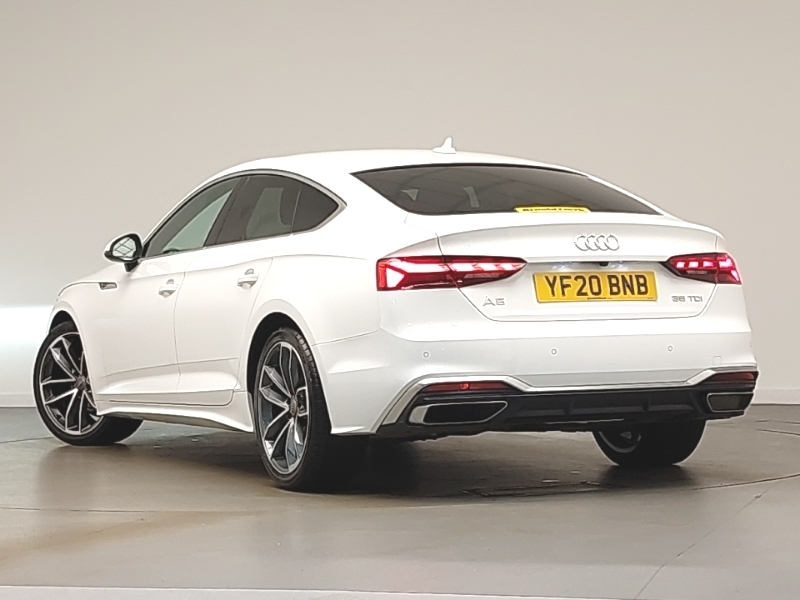 Audi A5 35 Tdi S Line S Tronic YF20BNB White #2