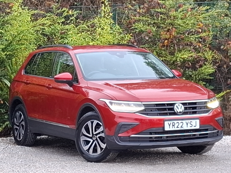 Volkswagen Tiguan 1.5 Tsi 150 Active Dsg Red