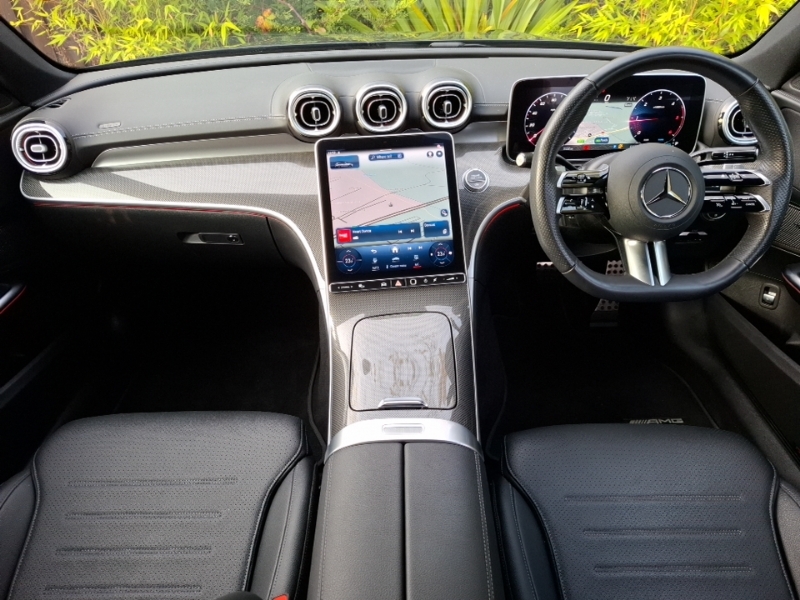 Mercedes-Benz C Class C220d Amg Line 9G-tronic Black #3