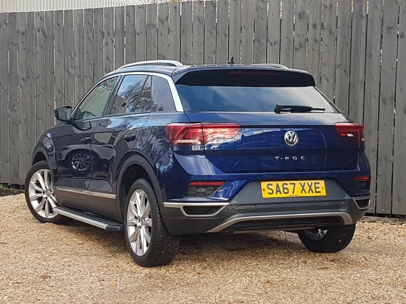 Volkswagen T-Roc 1.5 Tsi Evo Sel SA67XXE Blue #2