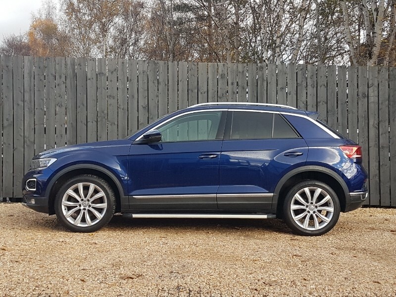 Volkswagen T-Roc 1.5 Tsi Evo Sel SA67XXE Blue #4