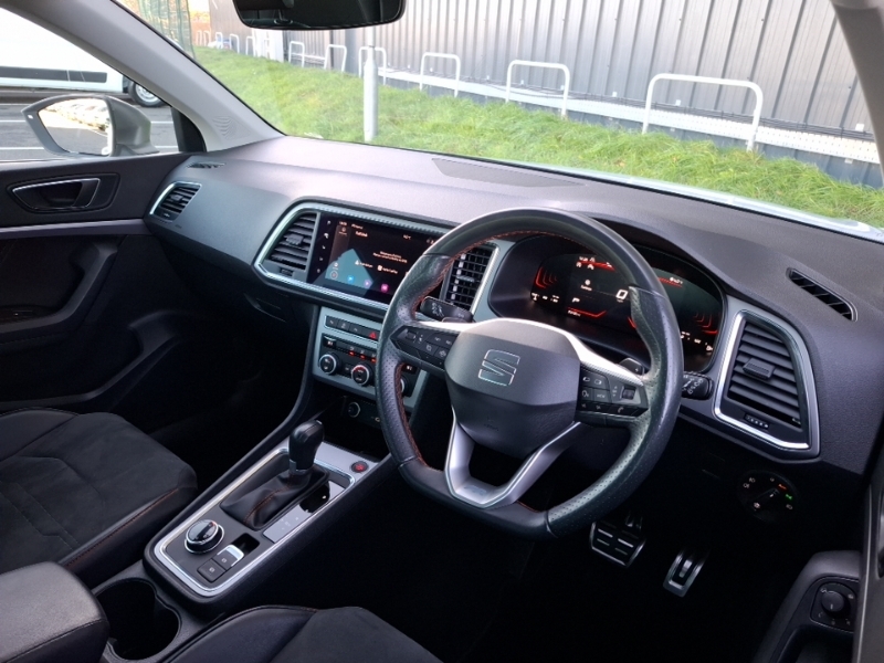 Seat Ateca 2.0 Tsi Fr Dsg 4Drive CY23GXW White #3