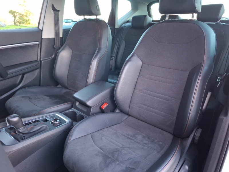 Seat Ateca 2.0 Tsi Fr Dsg 4Drive CY23GXW White #5