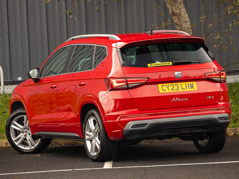 Seat Ateca 2.0 Tsi Fr Dsg 4Drive CY23LHW Red #2