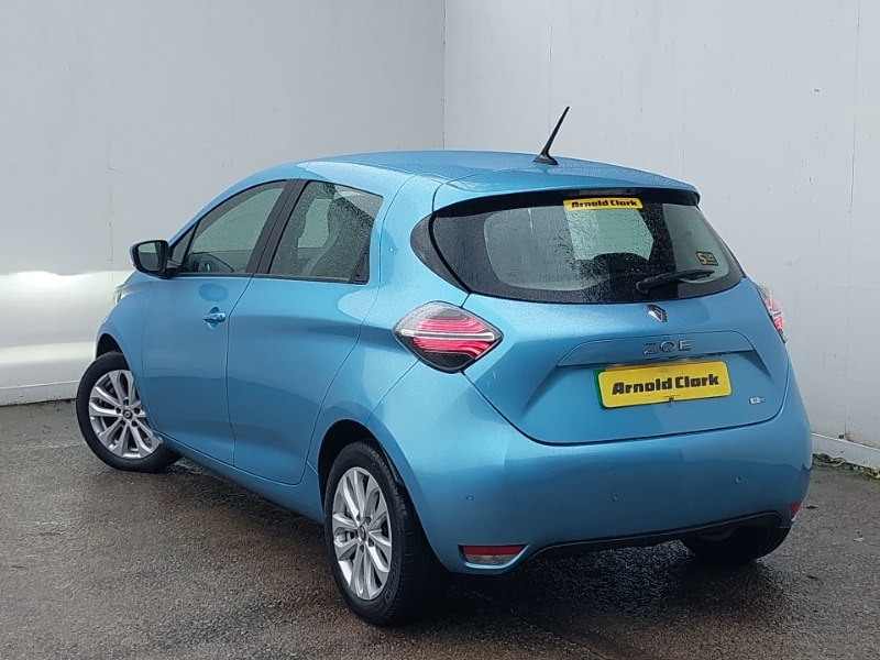 Renault Zoe 100Kw Iconic R135 50Kwh Rapid Charge Blue #2