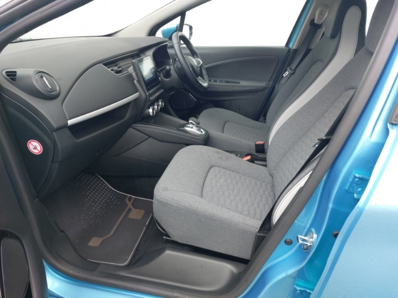 Renault Zoe 100Kw Iconic R135 50Kwh Rapid Charge Blue #5