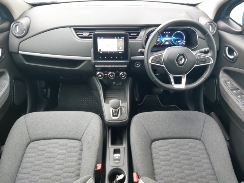 Renault Zoe 100Kw Iconic R135 50Kwh Rapid Charge Blue #3