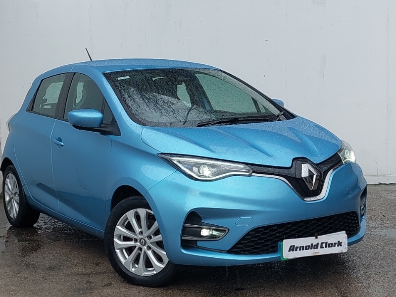 Renault Zoe 100Kw Iconic R135 50Kwh Rapid Charge Blue