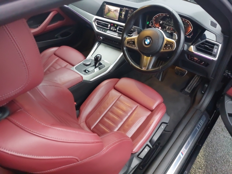 BMW 4 Series 430D Xdrive Mht M Sport Step BX72VUF Black #6