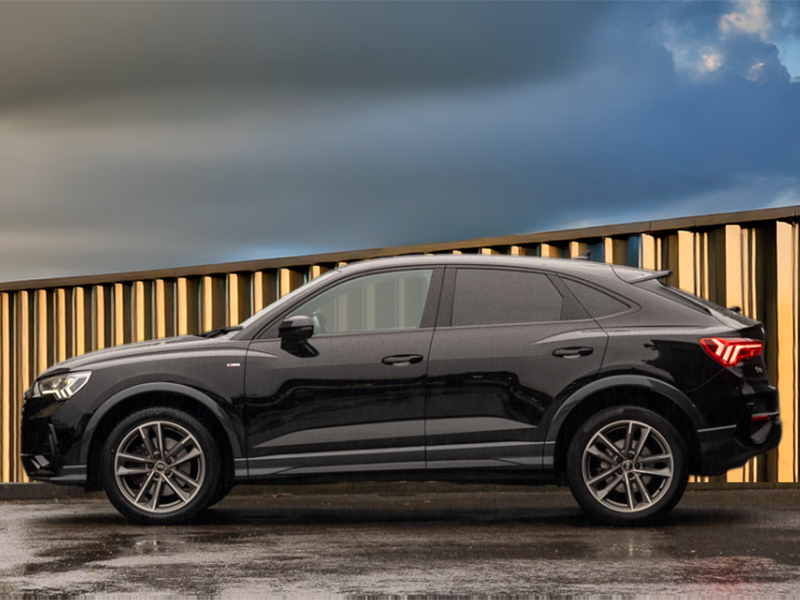 Audi Q3 40 Tdi 200 Quattro Black Edition S Tronic DA23HYJ Black #4