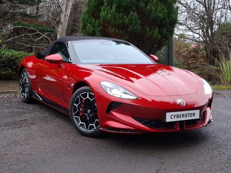 MG Cyberster 250Kw Trophy Single Motor 77 Kwh Red
