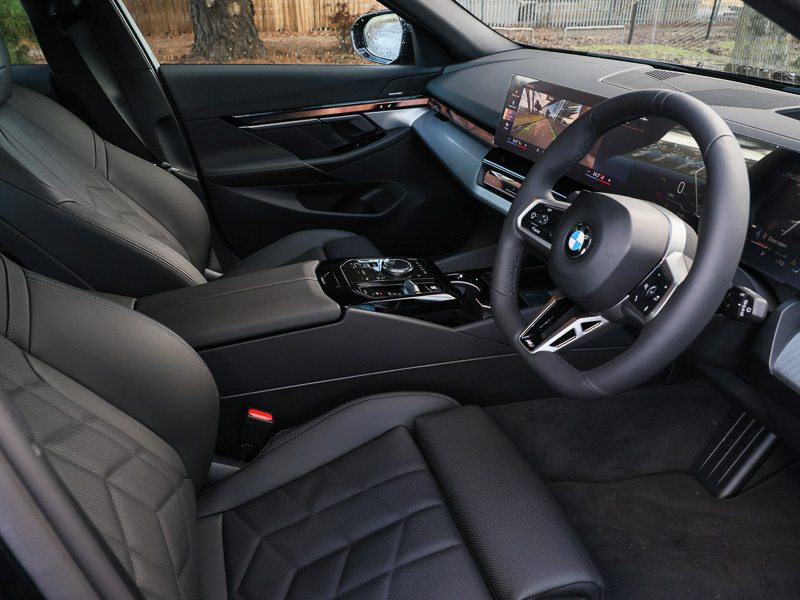 BMW 5 Series 520I M Sport Black #6