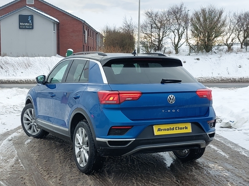 Volkswagen T-Roc 1.5 Tsi Evo Design SH69YXG Blue #2
