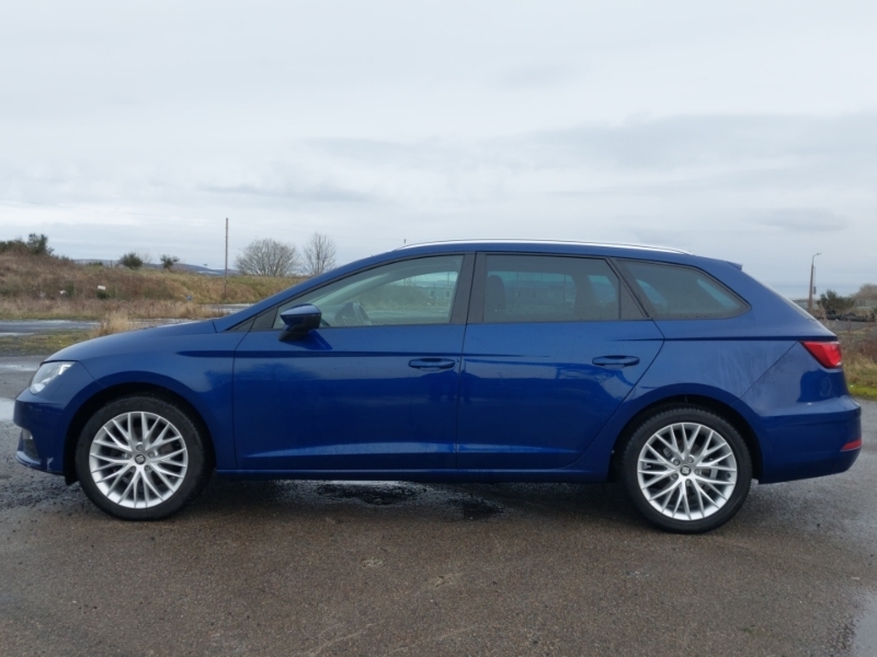 Seat Leon 1.0 Tsi Se Dynamic Ez FY20XCV Blue #4