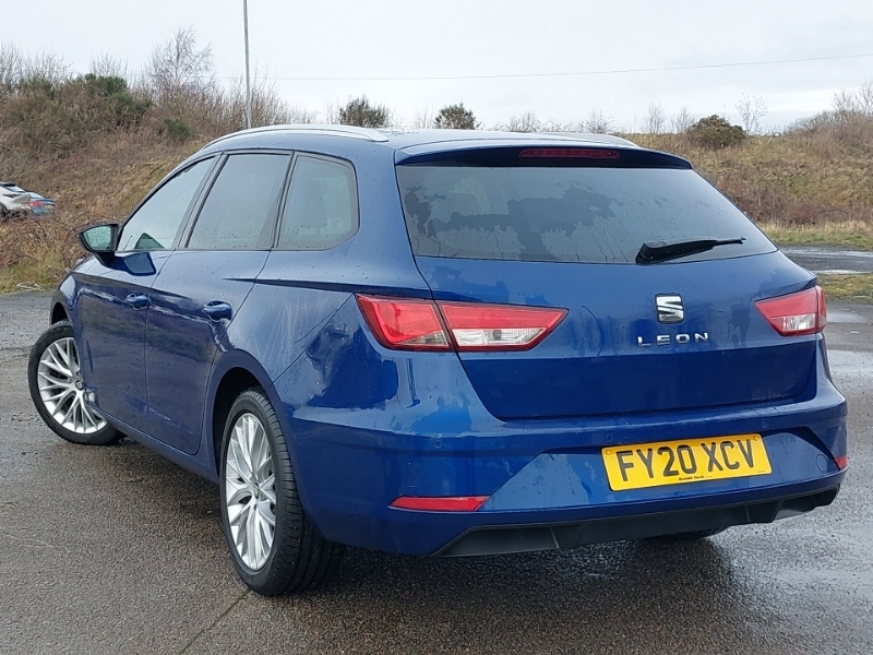 Seat Leon 1.0 Tsi Se Dynamic Ez FY20XCV Blue #2