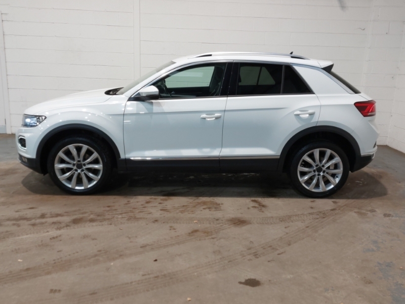 Volkswagen T-Roc 1.6 Tdi Sel YC68WDT White #4