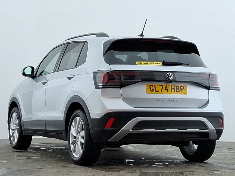 Volkswagen T-Cross 1.0 Tsi 115 Match Dsg GL74HBP Silver #2