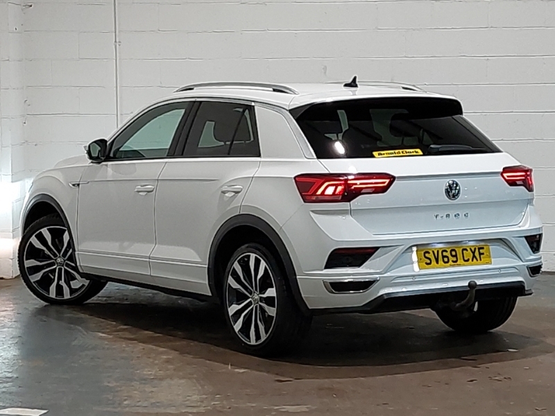 Volkswagen T-Roc 1.5 Tsi Evo R-line SV69CXF White #2