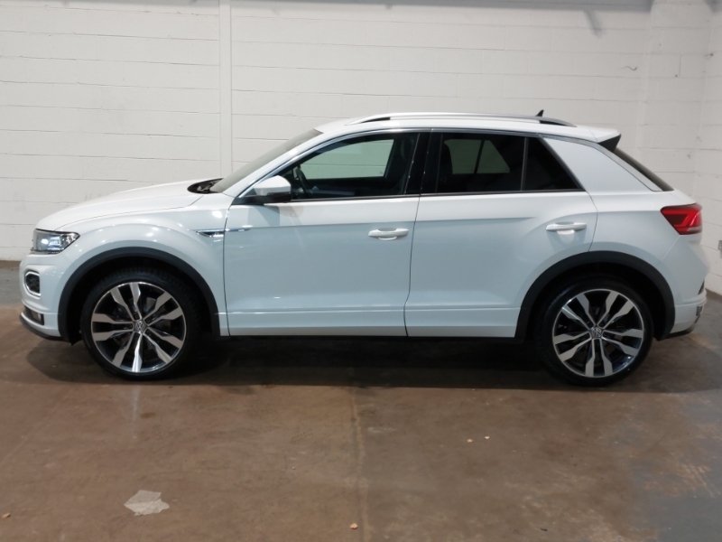 Volkswagen T-Roc 1.5 Tsi Evo R-line SV69CXF White #4