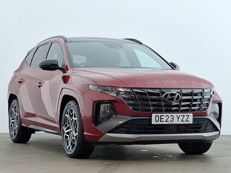 Hyundai Tucson 1.6 Tgdi 48V Mhd 180 N Line S 4Wd Dct OE23YZZ Red
