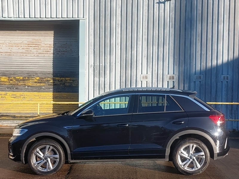 Volkswagen T-Roc 2.0 Tsi 4Motion R-line Dsg Black #4