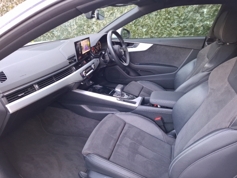 Audi A5 35 Tdi S Line S Tronic YE21SXJ White #5