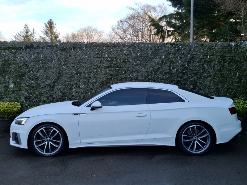 Audi A5 35 Tdi S Line S Tronic YE21SXJ White #4