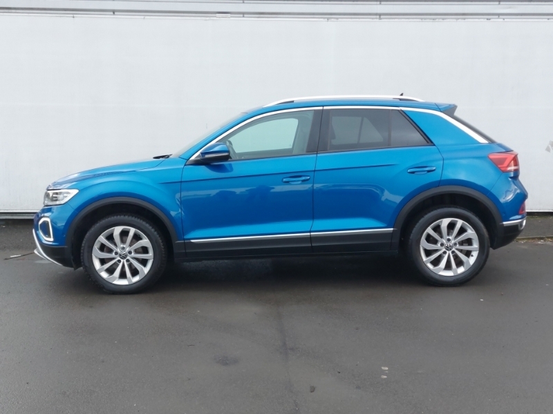 Volkswagen T-Roc 1.5 Tsi Style SC72HVU Blue #4