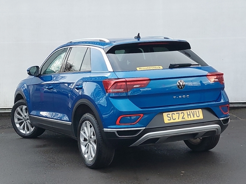 Volkswagen T-Roc 1.5 Tsi Style SC72HVU Blue #2