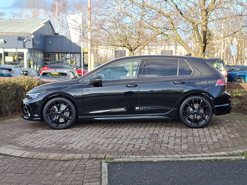 Volkswagen Golf 2.0 Tsi 333 R Black Edition 4Motion Dsg SD75XFN Black #4