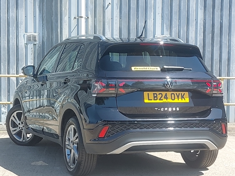 Volkswagen T-Cross 1.5 Tsi R-line Dsg LB24OYK Black #2